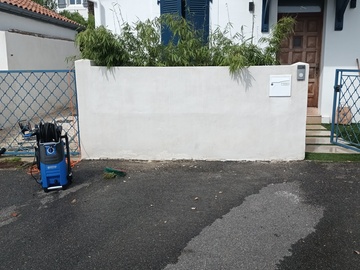 Nettoyage mur Anglet 1