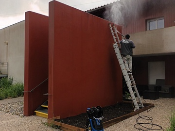 Peinture façade Ustaritz 2