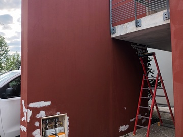 Peinture façade Ustaritz 1