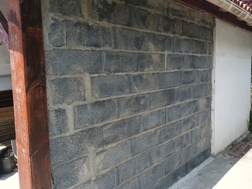 Mur en parpaing Anglet